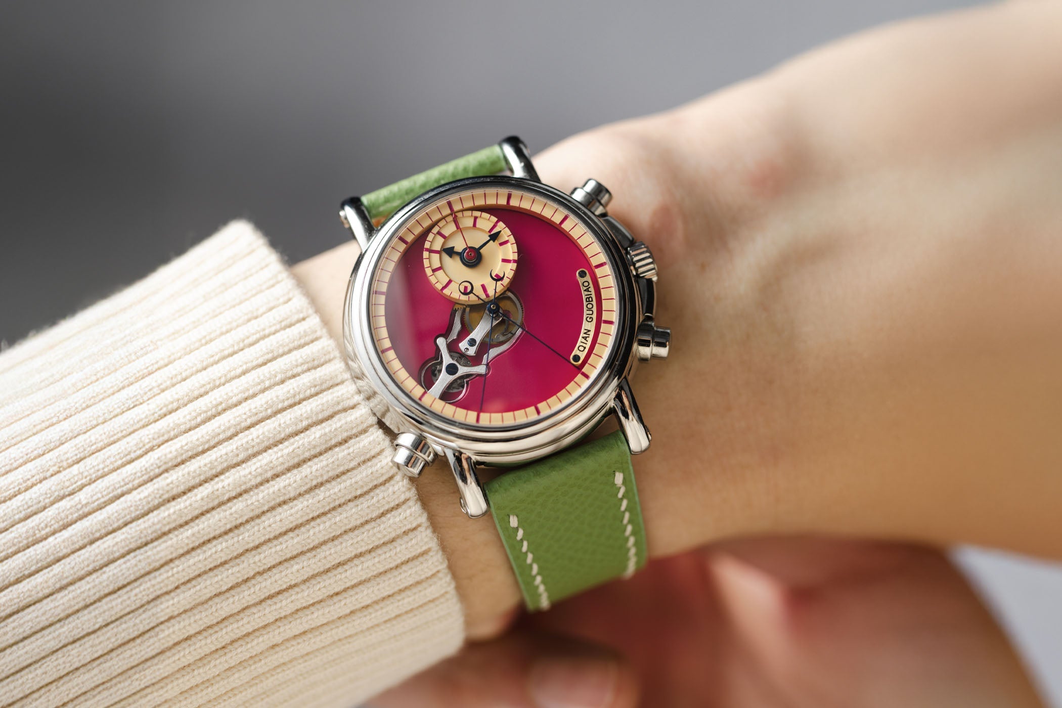 JEAYOU × Qian GuoBiao — The AB-04 Split-Seconds Chronograph