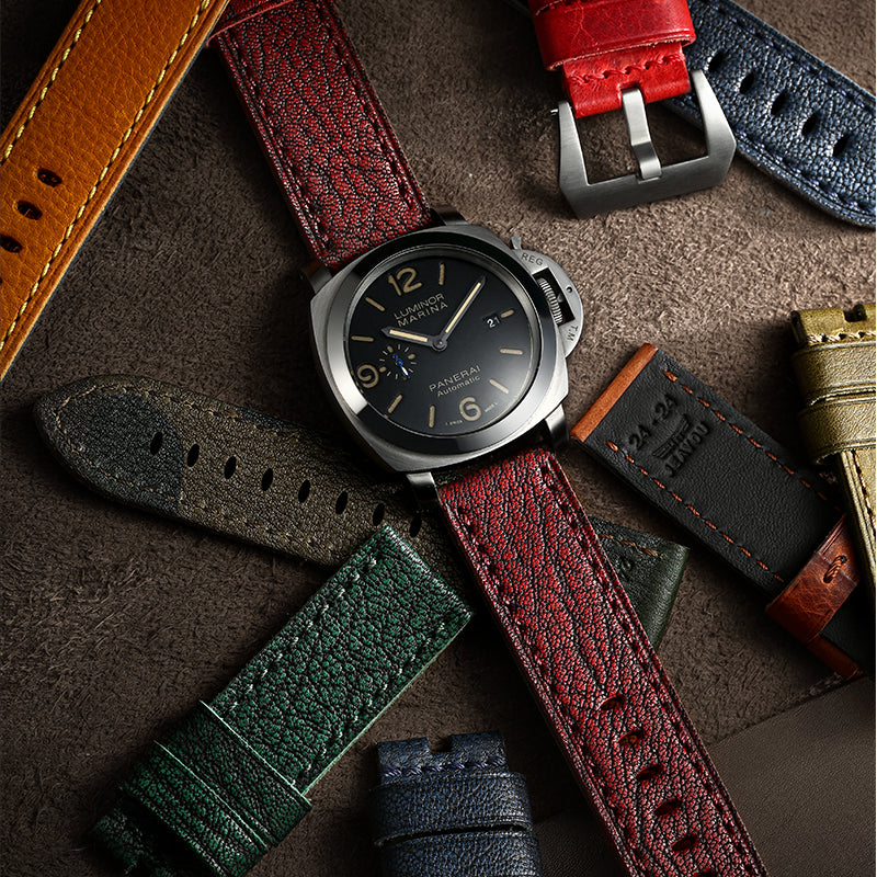 Ankylosaur Jurassic Park Patnat Goat leather Strap