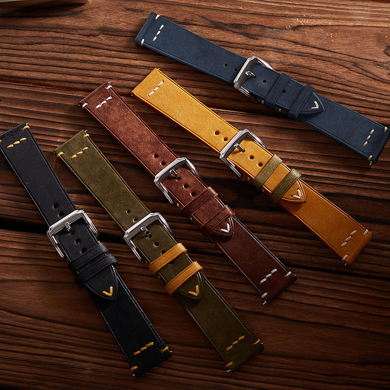 Ginger Pilot Pueblo Leather Strap