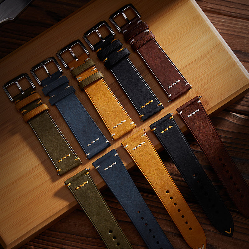 Ginger Pilot Pueblo Leather Strap