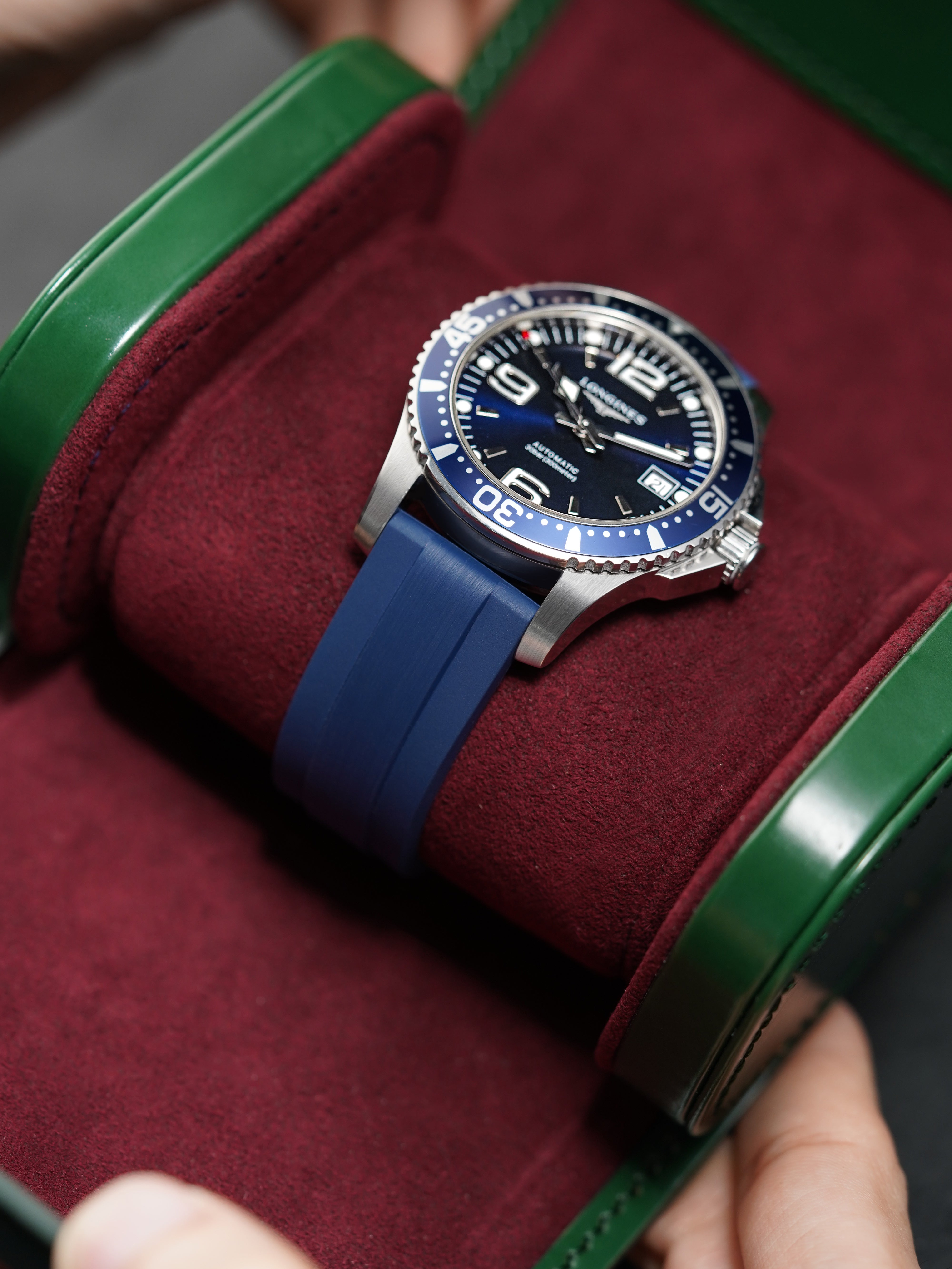 Horween Shell Cordovan Leather Watch Box