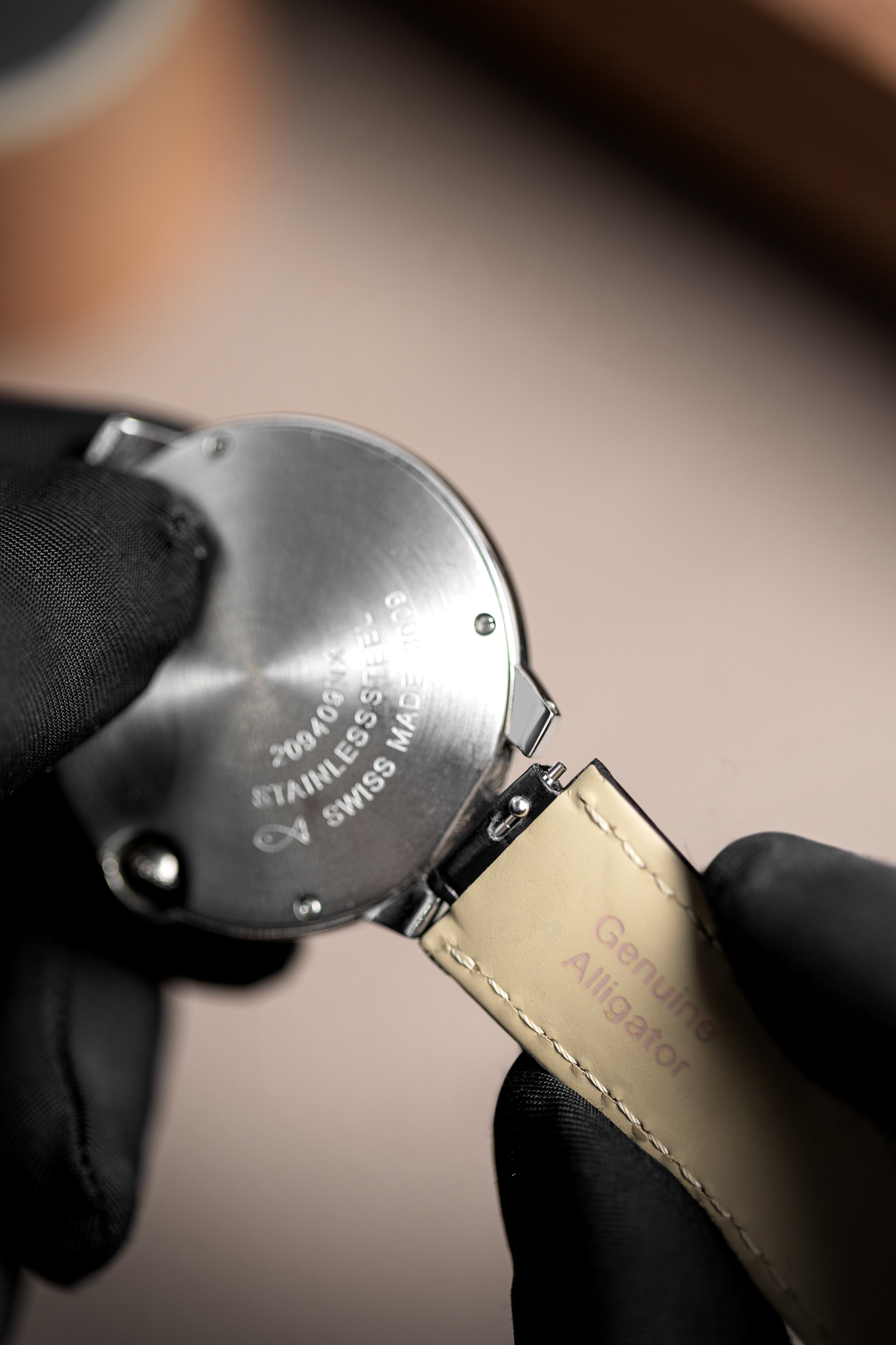 Blue Quick-Release Nile Crocodile Straps for Cartier Ballon Bleu