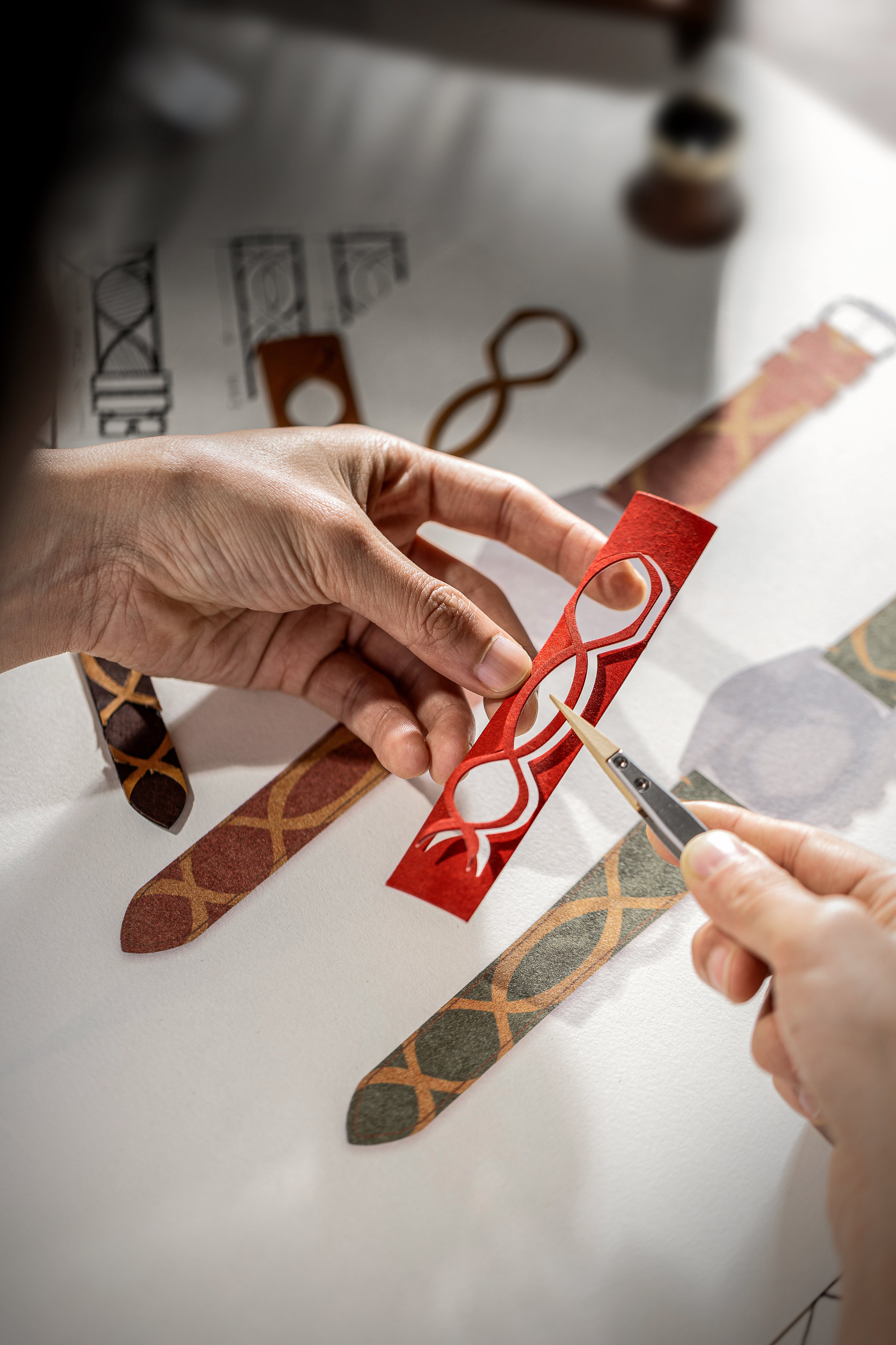 JU Year of the Snake Limied Edition Strap - Chestnut Brown