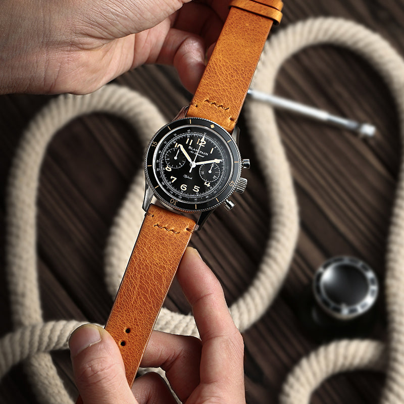 Golden Brown Yuppies Badalassi Carlo Waxy Strap