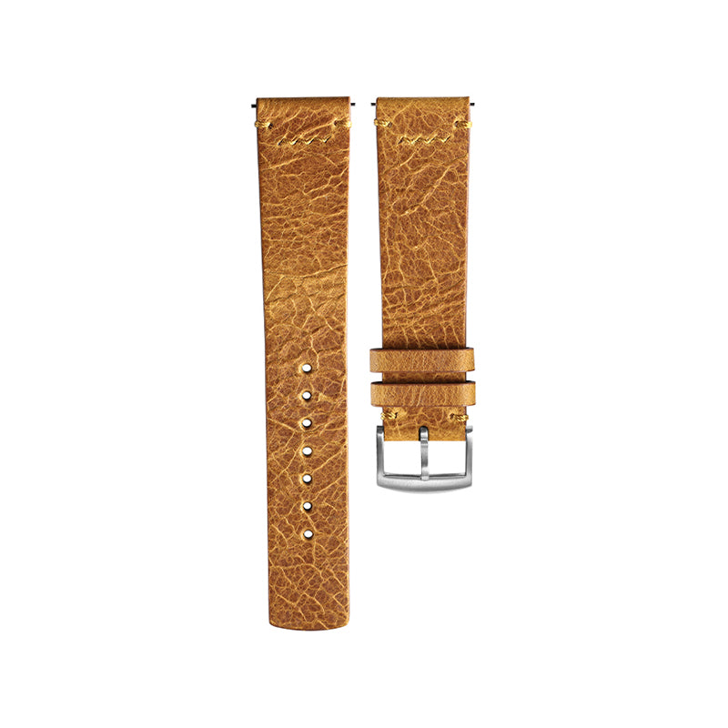 Golden Brown Yuppies Badalassi Carlo Waxy Strap