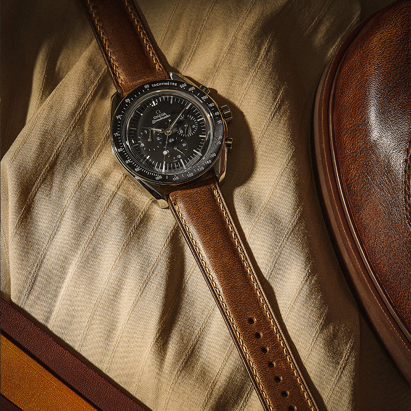 Brown Knight Crazy Horse Leather Strap
