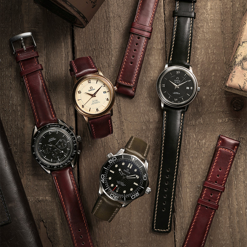 Black Knight Crazy Horse Leather Strap