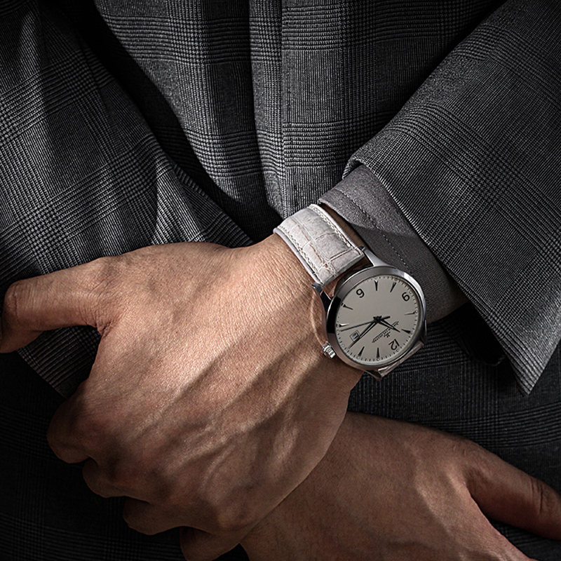 Himalayan Hillside View Crocodile Watch Strap