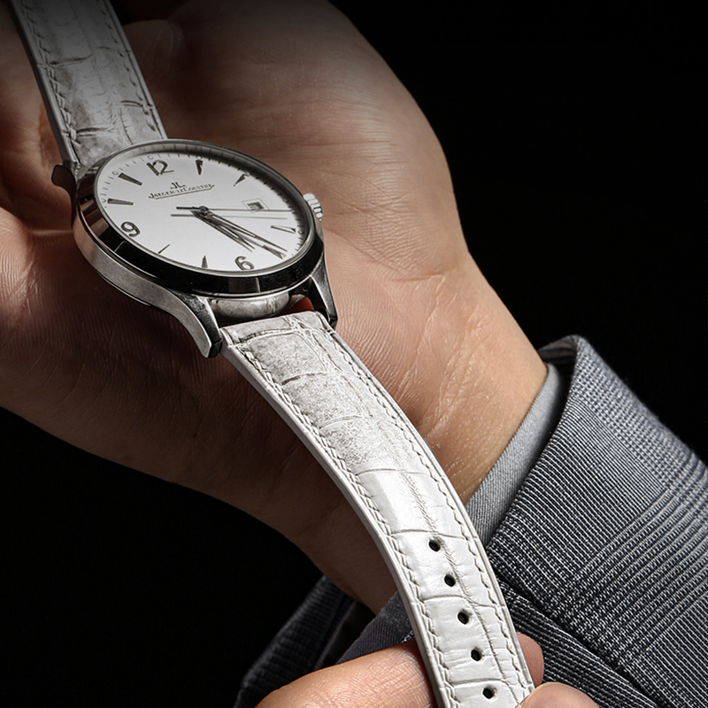 Himalayan Hillside View Crocodile Watch Strap