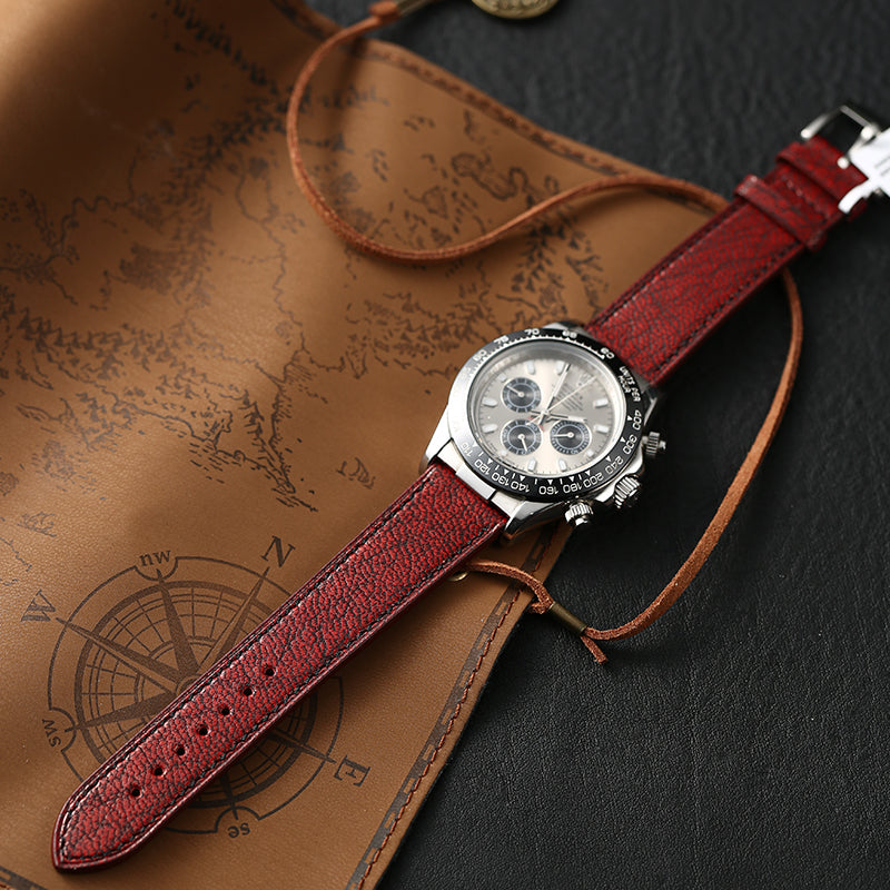 Carnotaurus Jurassic Park Patnat Goat leather Strap