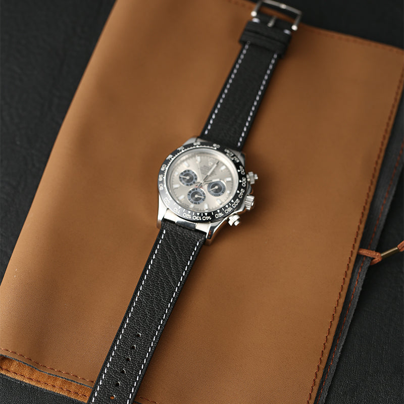 Mosasaur Jurassic Park Patnat Goat leather Strap