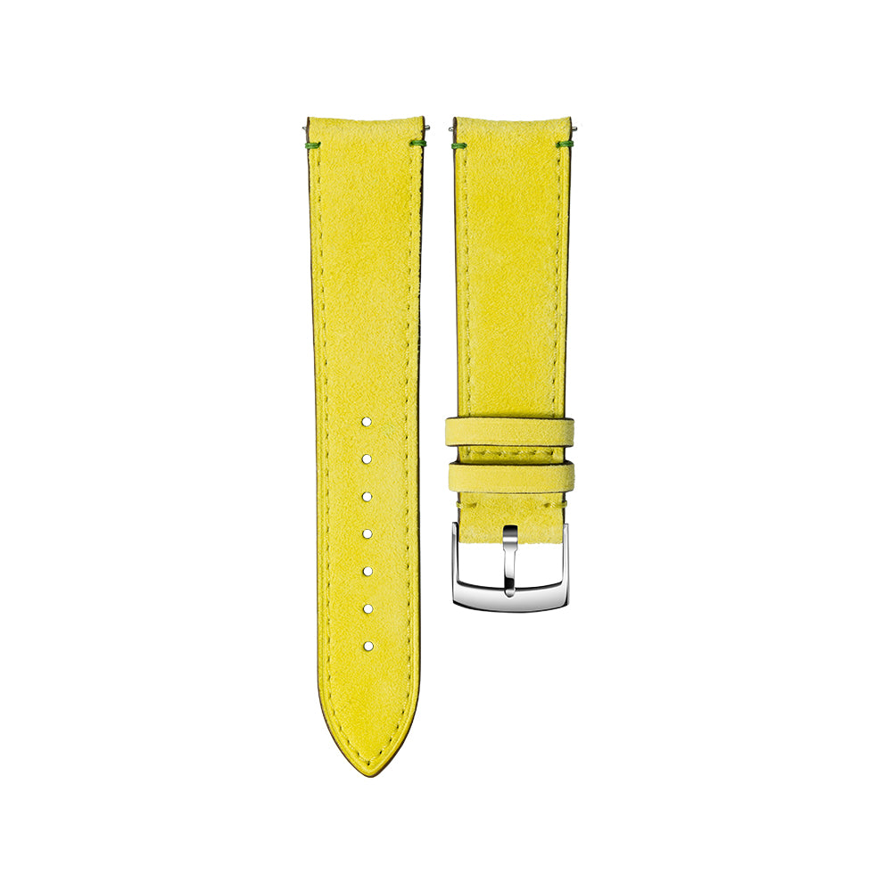 Yellow Suede Goat Leather Strap
