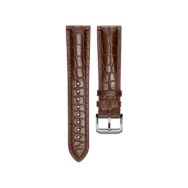 Brown Universal Alligator Flank Strap