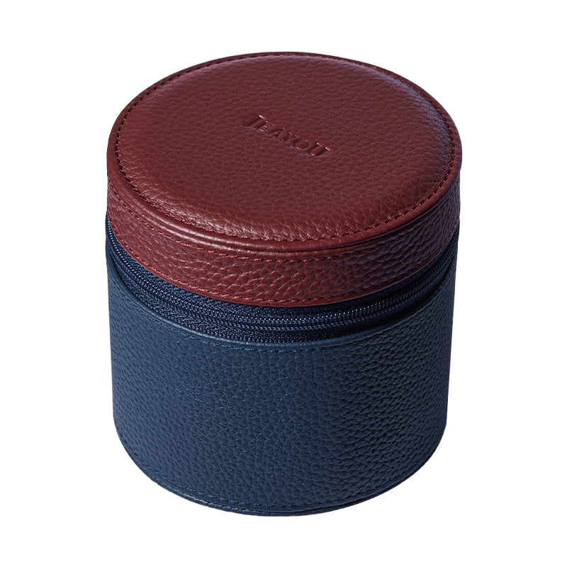 Taurillon Clemence Leather Watch Box